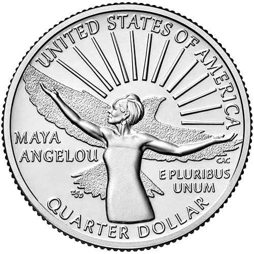 2022 P BU Американската дамски Четвърт Мая Angelou Избор Квартали, Без да се позовават на Монетния двор на САЩ