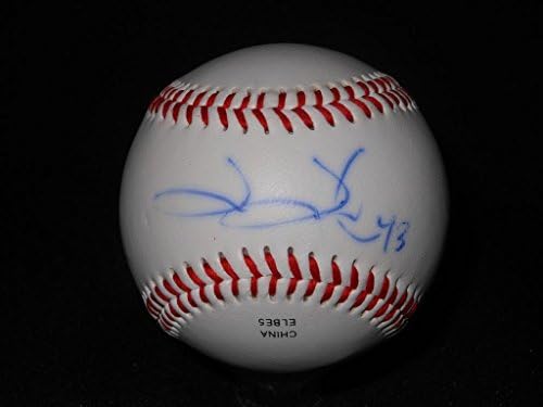 Джим Джонсън от Оукланд А подписа Неофициален автограф Лийг Бейзбол 614 - Бейзболни топки с автографи