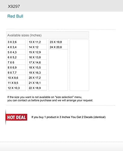 Стикери Етикети Red Bull 5 X 4,3