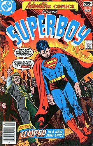 Приключенски комикс 457 VF ; Комиксите DC | Superboy Eclipso