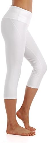 Дамски панталони За йога ZEROGSC - За тренировки, За контрол на корема, Stretch Power Flex, Стилни Дългите Гамаши-Капри
