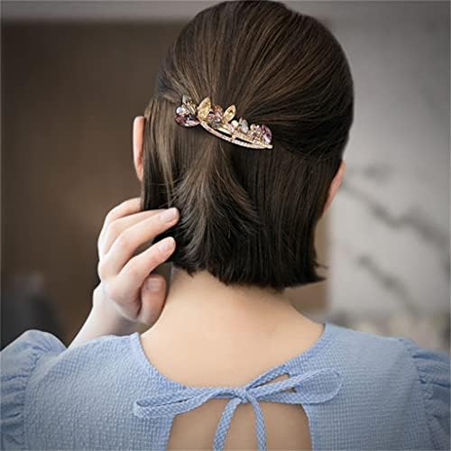 XJJZS Шнола за коса Жените в задната част на главата на Жените Шнола за коса Прическа горната Шнола Украса за Коса (Цвят: D, Размер: 1)