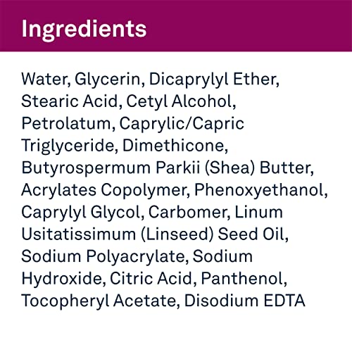 Хидратиращ крем Lubriderm Advanced Therapy без ароматизатори с витамин е и провитамин В5, Интензивно хидратиране за Особено Суха кожа, Немазна формула, 16 течни унции