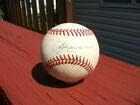 Андре Доусън ONL Подписа Играта на топка с Автограф на PSA DNA - Бейзболни топки С Автографи
