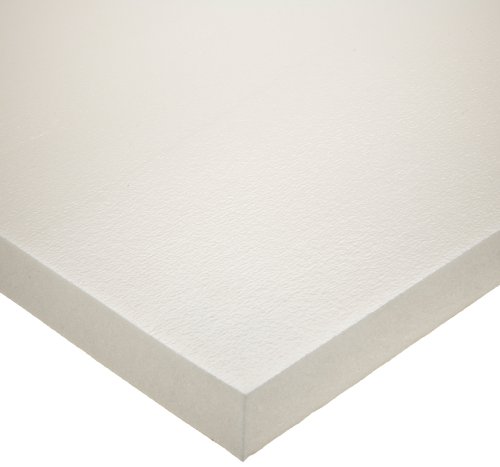 Силиконов лист на лепило основата, Бял, с Дебелина 0,75 инча, ширина 36 инча, дължина 36 см, UL 94HF1