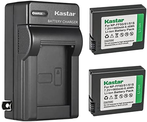 Замяна на батерията Kastar 4-Pack и стена зарядно устройство ac адаптер за Sony DCR-IP7, DCR-IP7BT, DCR-IP7E, DCR-PC106, DCR-PC106E, DCR-PC107, DCR-PC107E, DCR-PC108, DCR-PC108E, DCR-PC109, DCR-PC109E Camera