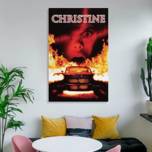 Плакат на филма Кристин (2) Стенни Художествени Картини на Платното за Декора на Стените Начало Декор Декор Хол Естетически 24x36 инча (60x90 см) В стил, без рамка