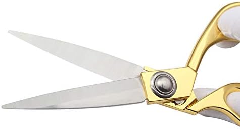 JYTUUL Gold 8Остри Портновские Ножици Тъканни Ножици Кожени Ножици От Неръждаема Стомана Професионални Тежки Ножици